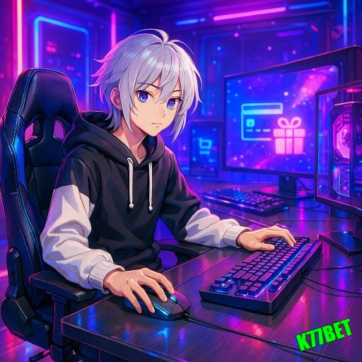 Imagem promocional da K77BET mostrando a plataforma e suas vantagens