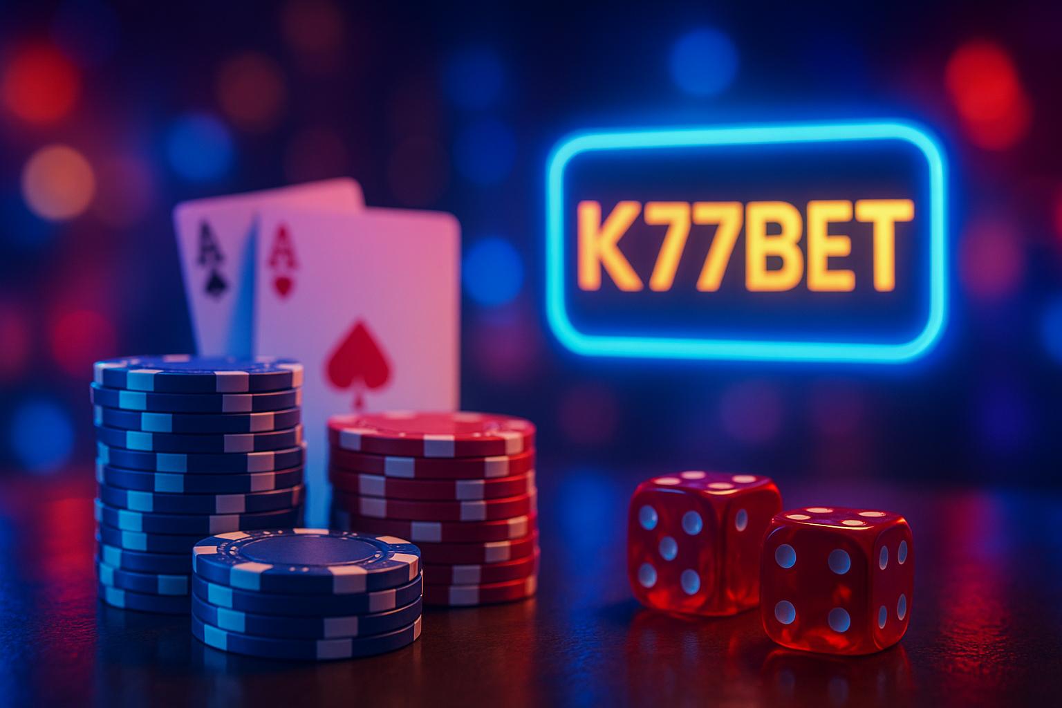 O bônus promocional K77BET é uma ótima maneira de começar sua aventura