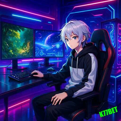 Imagem promocional da K77BET mostrando a plataforma e suas vantagens