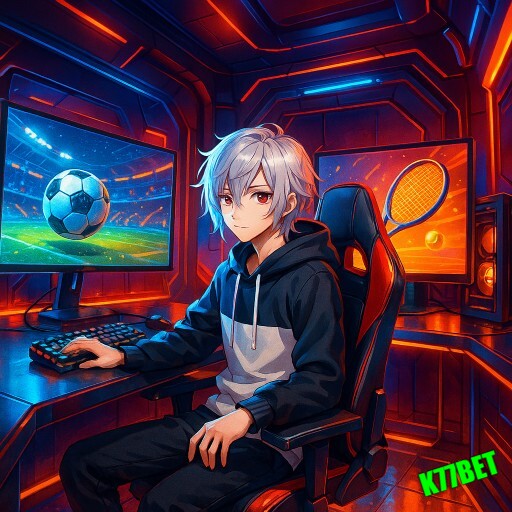 Imagem promocional da K77BET mostrando a plataforma e suas vantagens