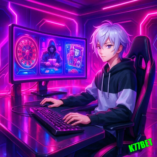 Imagem promocional da K77BET mostrando a plataforma e suas vantagens