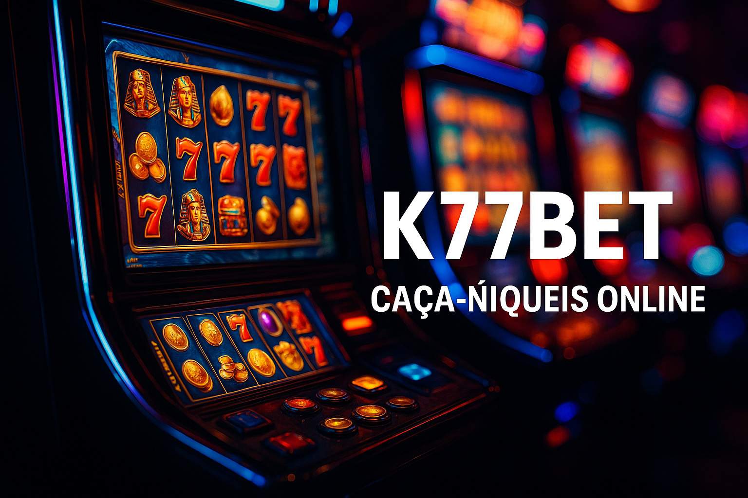Explore o mundo das slot machines no K77BET Casino